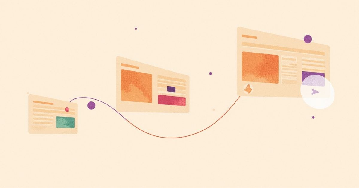 Illustration éditoriale : création de contenu marketing multi-format avec l'IA