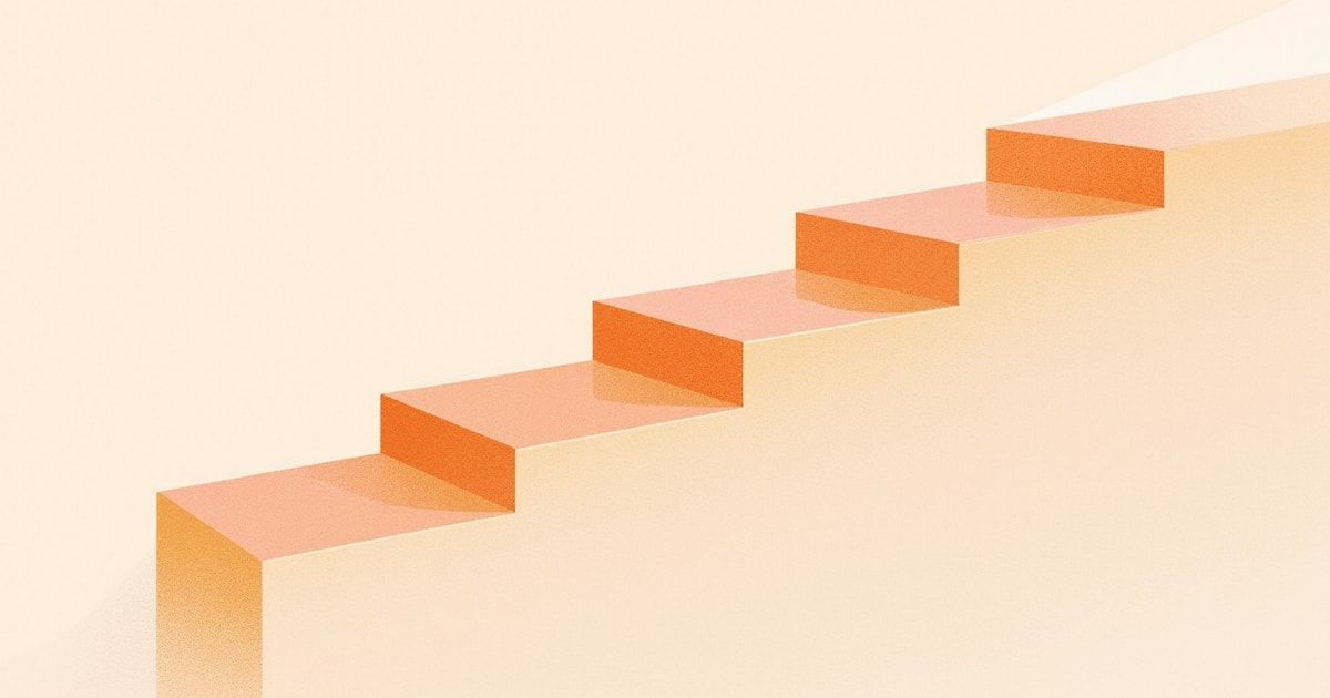 Illustration éditoriale : plan de développement individuel RH co-construit avec l'IA