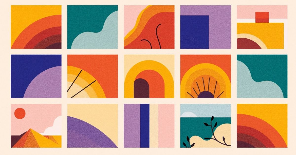 Illustration éditoriale : création de visuels Instagram marketing avec l'IA